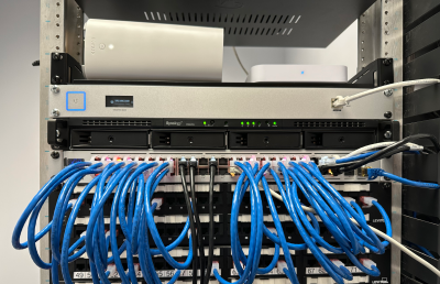 structured cabling Chicago and Northwest Indiana Chicagoland manufacturing facility using managed IT and cybersecurity services from Infinity Technologies Network infrastructure equipment supporting a manufacturing technology environment