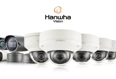 Hanwha Vision Security video surveillance camera installer Chicago Mokena Indiana Decorative image