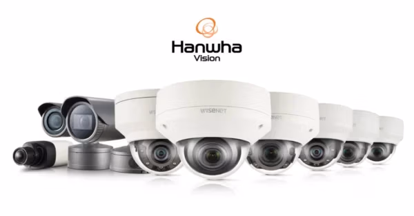Hanwha Vision Security video surveillance camera installer Chicago Mokena Indiana Decorative image