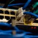 Structured Cabling Cost outline for retailers. Organized telecom room with patch panels and labeled structured cabling in a Chicago office